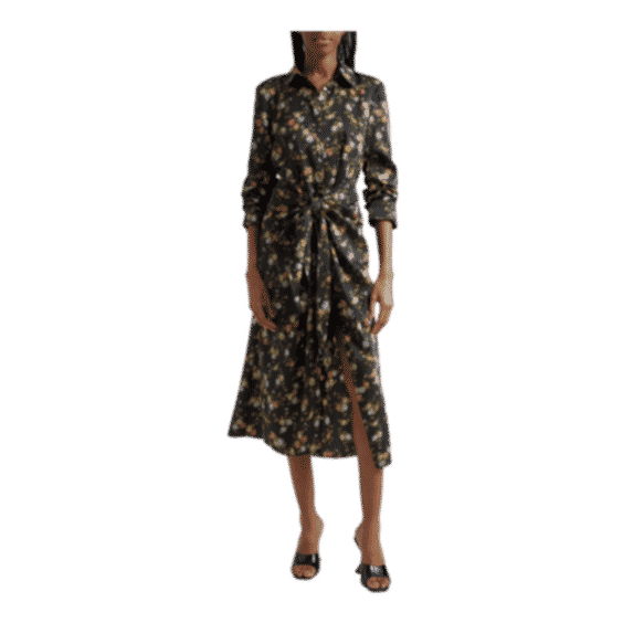Jacey Floating Daisies Shirtdress