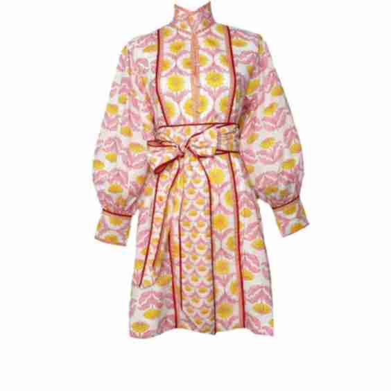 Palm Beach Shift Short Dress