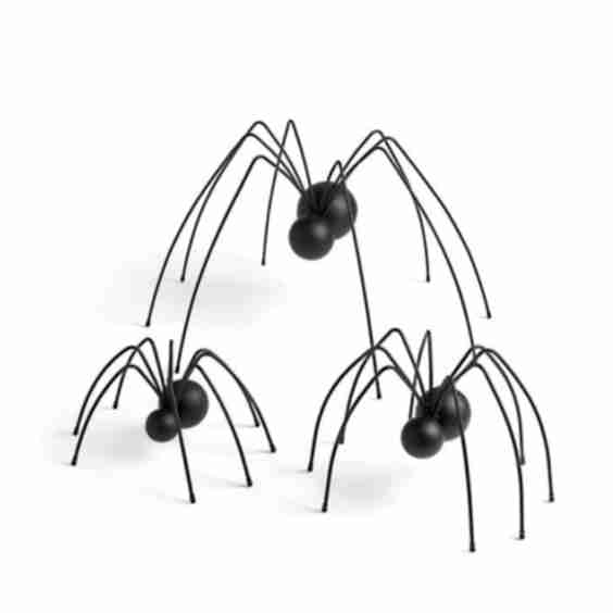 Spooky Spider, Set Of 3