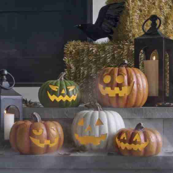 Glowing Jack O Lantern