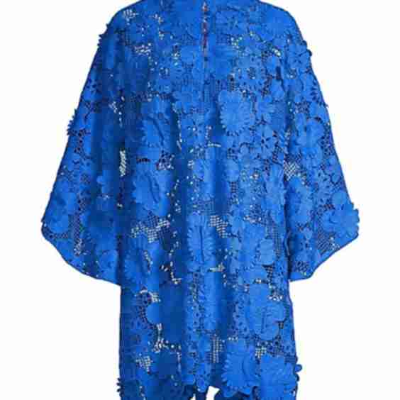 Flat Lace Mini Caftan