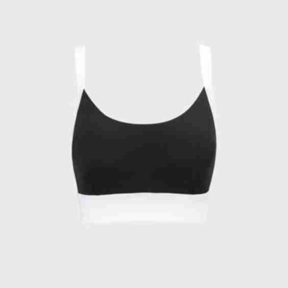 Contrast U Neck Sports Bra 