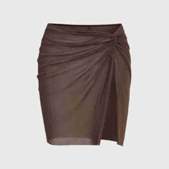  Shimmer Cover Up Skirt