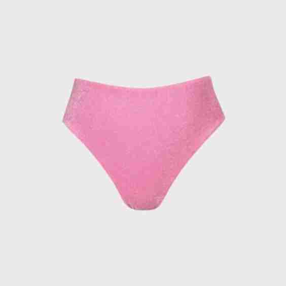 Lurex Plus Size Bikini Bottom