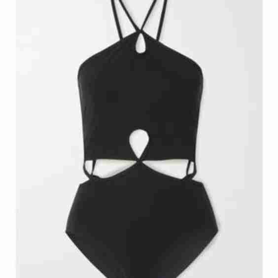 Cutout Halterneck Swimsuit