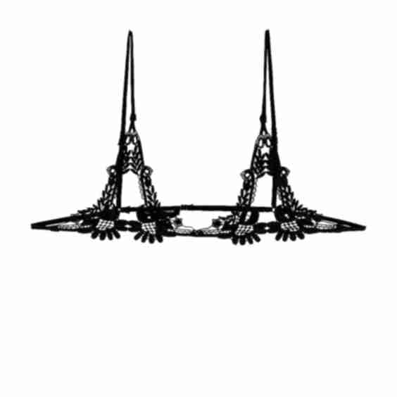 Lace Ouvert Bra