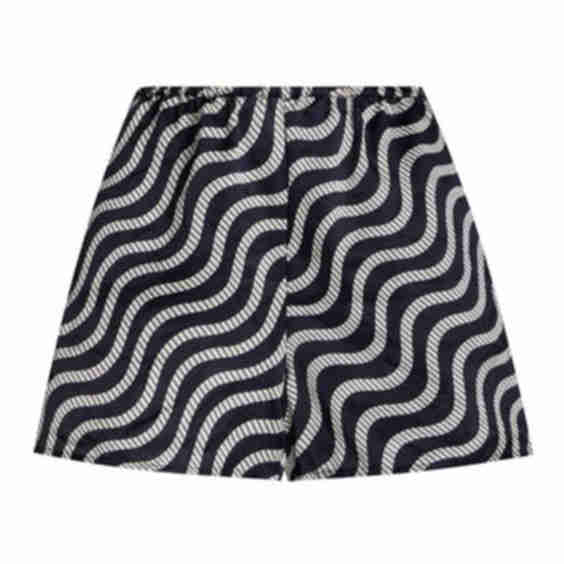 Fiji Printed Satin Shorts