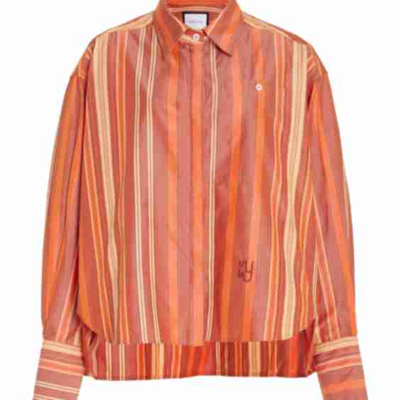 Palma Striped Cotton-Blend Shirt