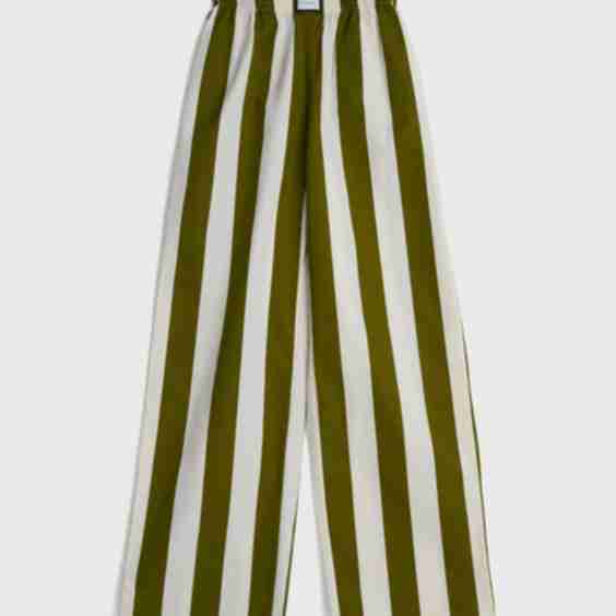 Janeiro Bespoke Striped Cotton Trouser
