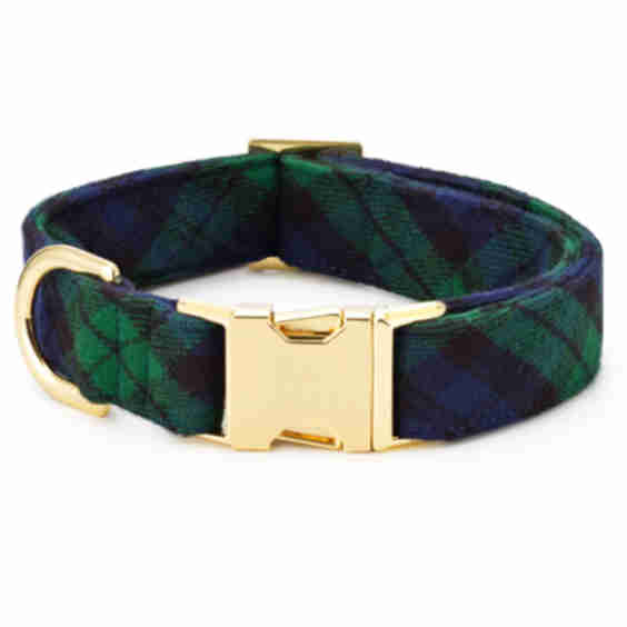 Plaid Flannel Dog Collar