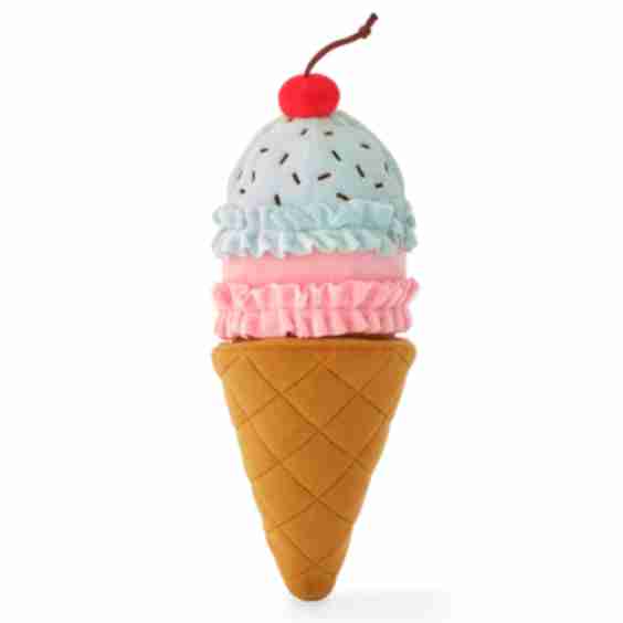 Ice Cream Interactive Snuffle Dog Toy