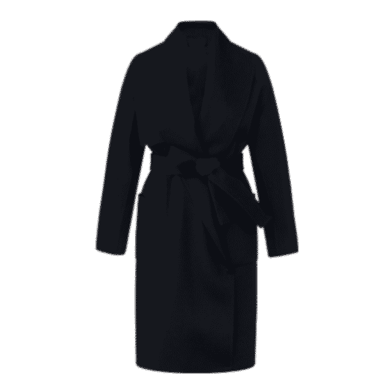THALIA Double-Face Wool Robe Coat