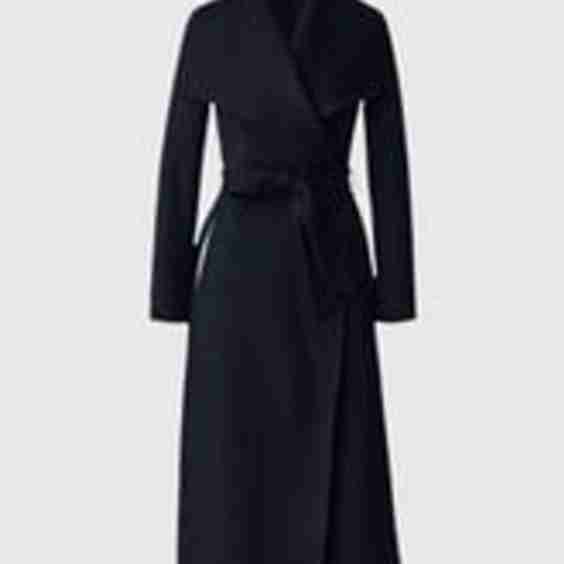 MAI-CN Double-face Wool Wrap Coat
