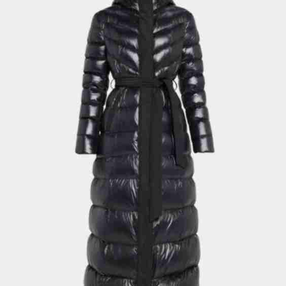 Calina Zip-Front A-Line Down Coat