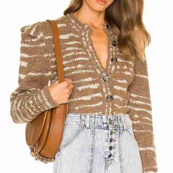 Skye Cardigan - Gazelle
