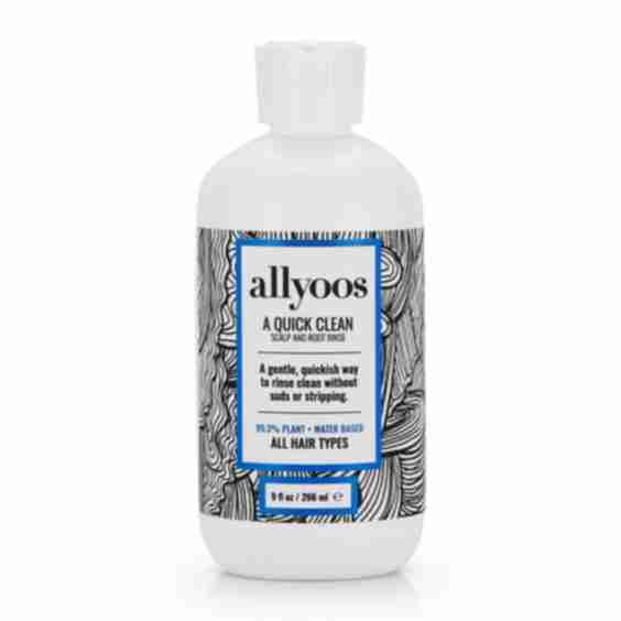 A Quick Clean Scalp & Hair Rinse