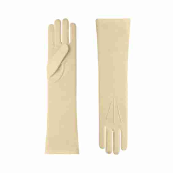 Francesca | Longer Line Sueded Cotton Day Glove