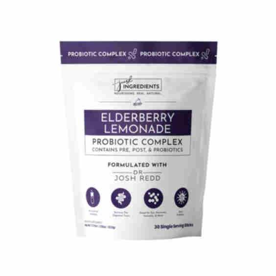 Elderberry Lemonade 3-In-1 Probiotic Complex
