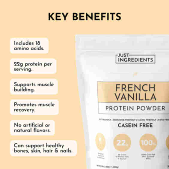French Vanilla Protein Powder