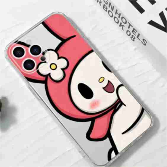 Anime My Melody Kuromi Kawaii Iphone Case