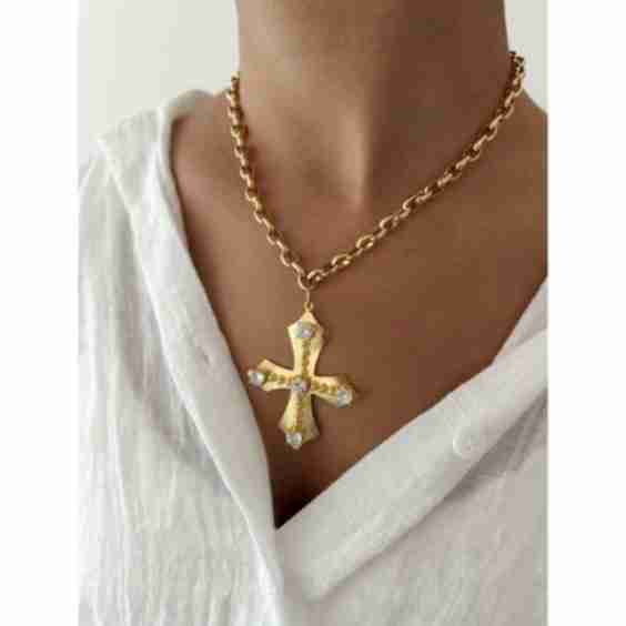 Anastasia Cross Necklace