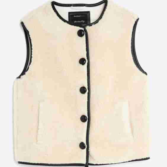Borg Button Gilet