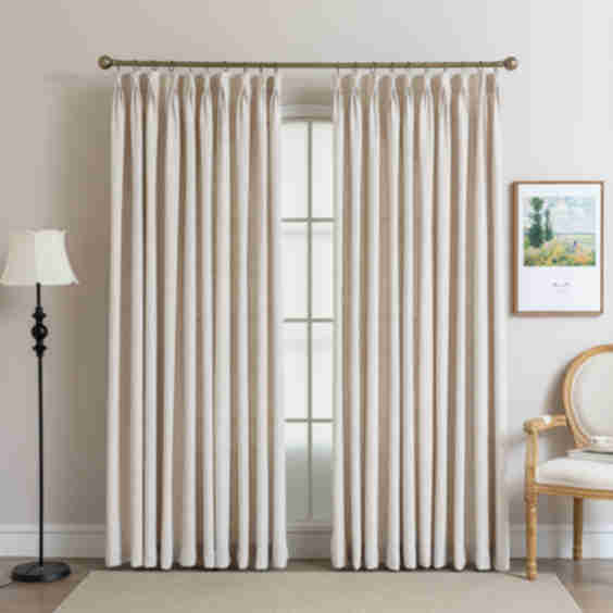Carmen Linen Stripe Curtains