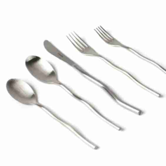 Squiggle Matte Cutlery (set of Five)