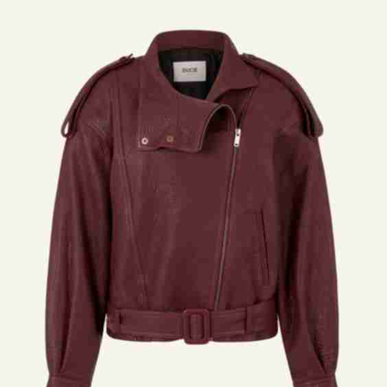 Serpa Grained Leather Jacket