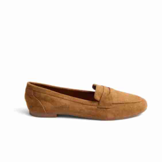 Faux Suede Loafers