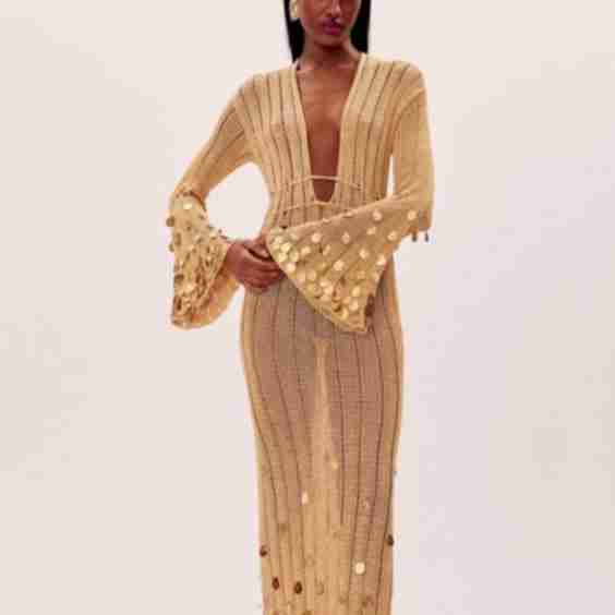 Crochet Maxi Signature Dress