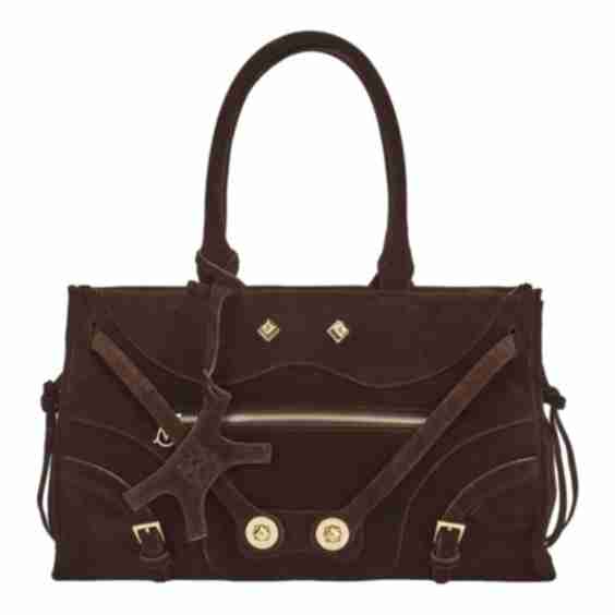 Zouzou - Dark Suede Brown