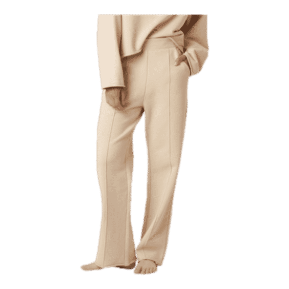Raw Edge Wide Leg Pant