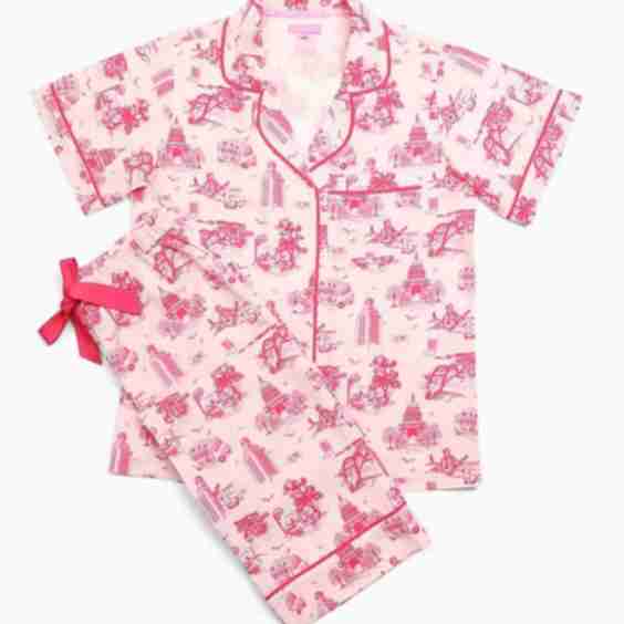 Austin Toile Pajama Pants Set 