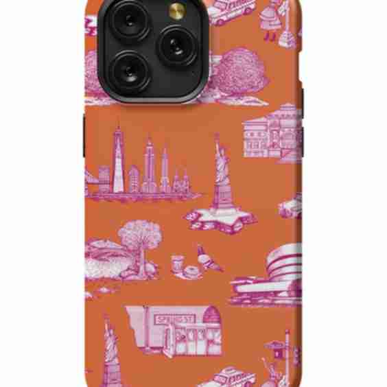 New York Toile iPhone Case