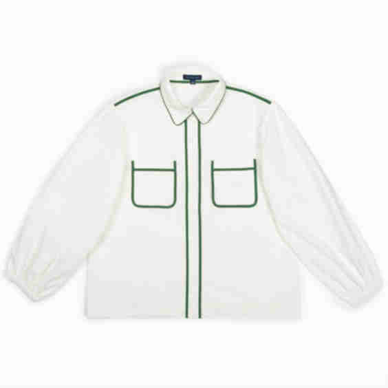 Quinn Top with Piping