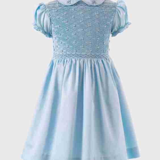Rose Smocked Dress