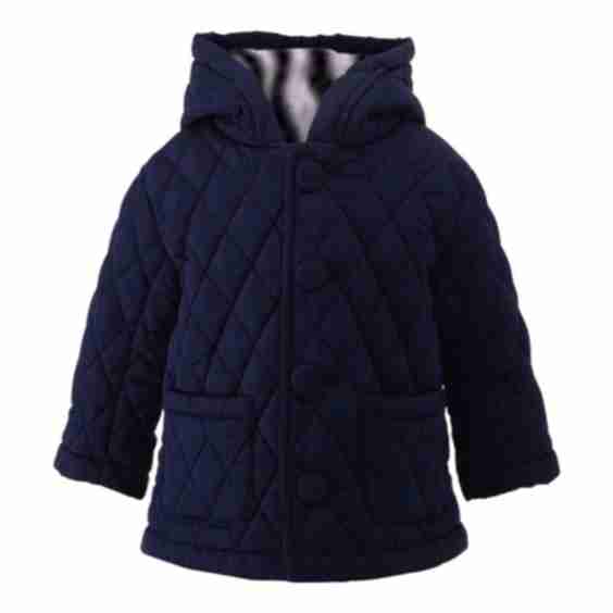 Hooded Quilted Jacket, Size 6M-3