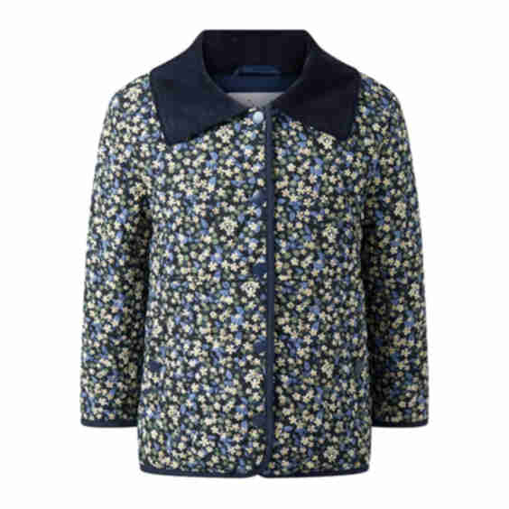 Berry Floral Quilted Jacket  Little Kid, Big Kid