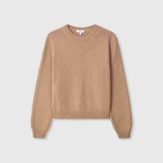 Nina Crewneck Camel