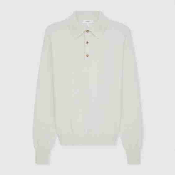 Cashmere Carmela Polo Sweater 