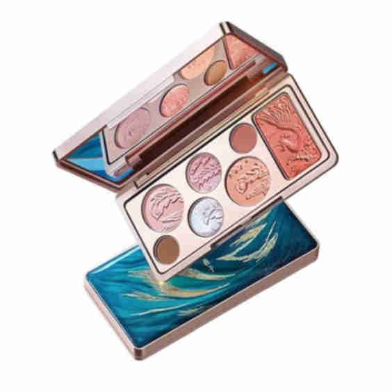 Peony Exquisitely Carved Flower Pattern Makeup Palette