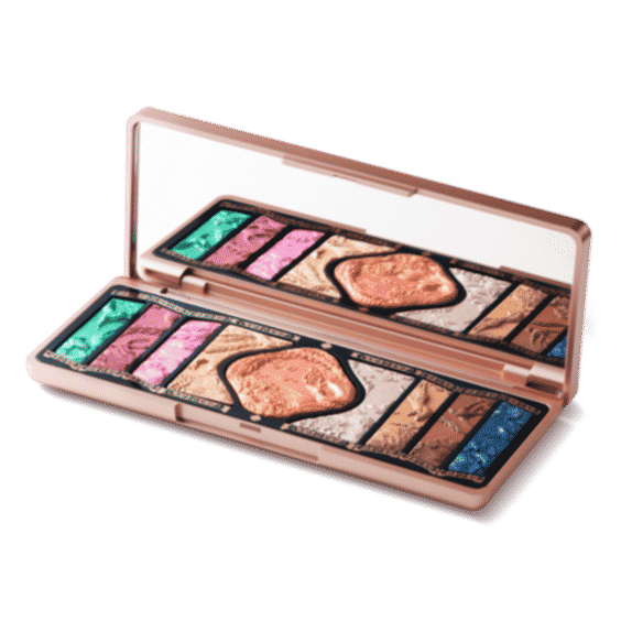 Floral Engraving Phoenix Makeup Palette