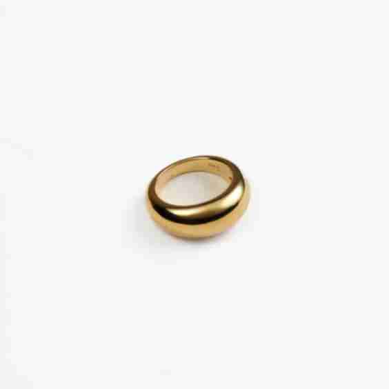 Natalie Thick Dome Ring