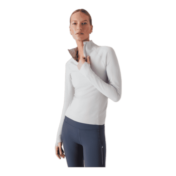Flurry Half Zip Mock Neck Top