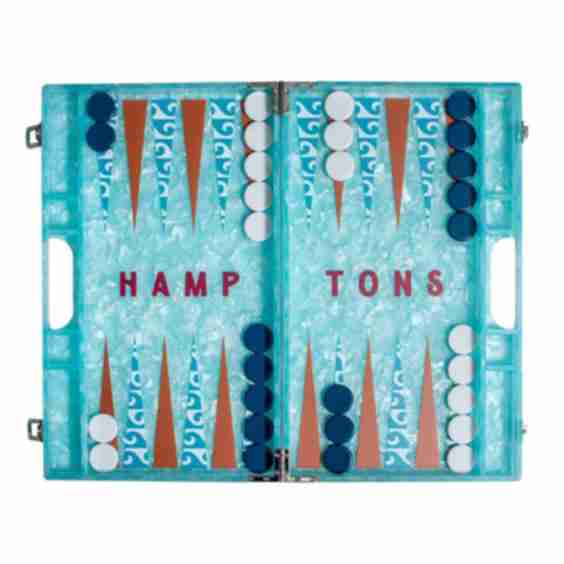 Hamptons Backgammon Board