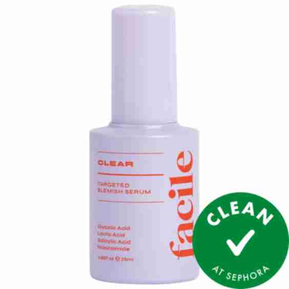 Clear Exfoliating Serum for Blemishes with 10% AHA + BHA Blend