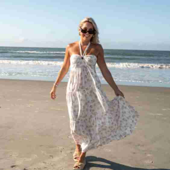 The Sullivan's Island Bandeau Maxi Dress