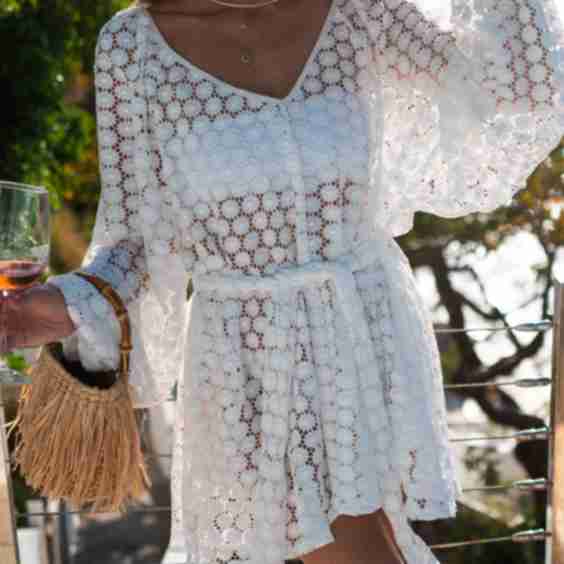 The Capri Crochet Dress