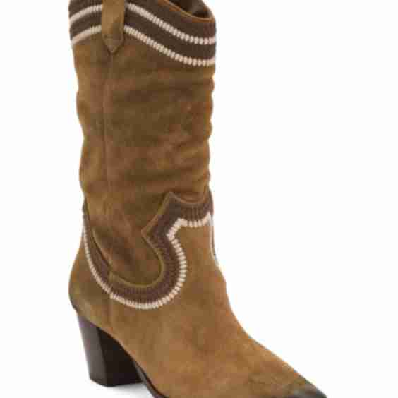 Suede Fremont Western Boots